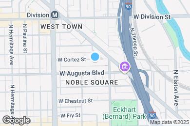 Map image of the property - 1431 W Cortez St