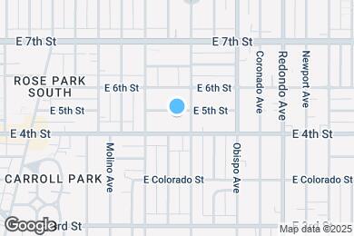 Map image of the property - 2914 E 5th St