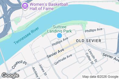 Map image of the property - 801 Phillips Ave