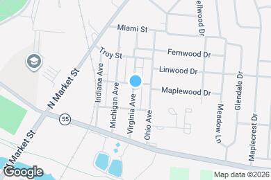 Map image of the property - 513 Virginia Ave