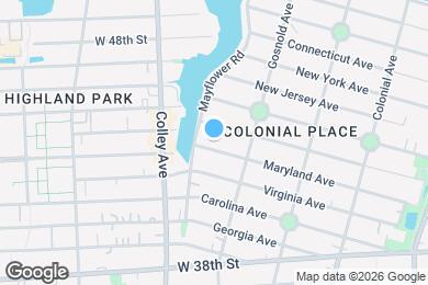 Map image of the property - 732 Maryland Ave