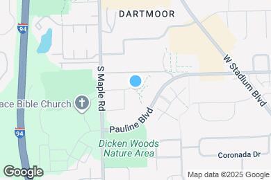 Map image of the property - 2118 Pauline Blvd