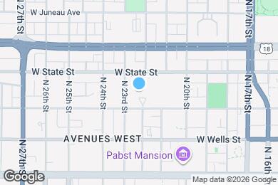Map image of the property - Historic Lofts on Kilbourn