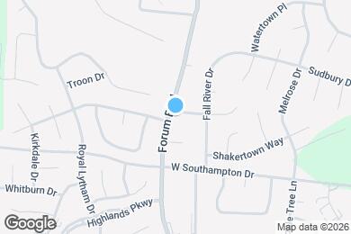 Map image of the property - 1008 Royal Birkdale Dr