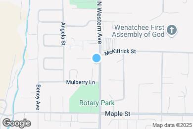 Map image of the property - 1550 N Western Ave