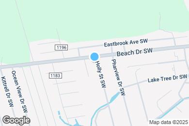 Map image of the property - 6855 Beach Dr SW