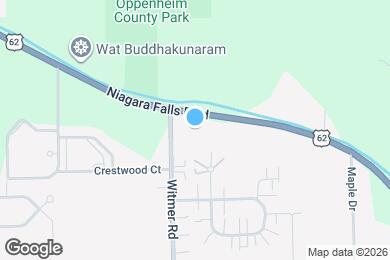 Map image of the property - 2708 Niagara Falls Blvd
