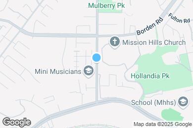 Map image of the property - 400 Mulberry Dr