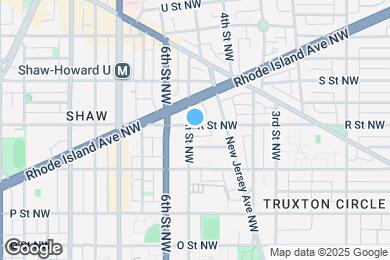Map image of the property - 446 R St NW