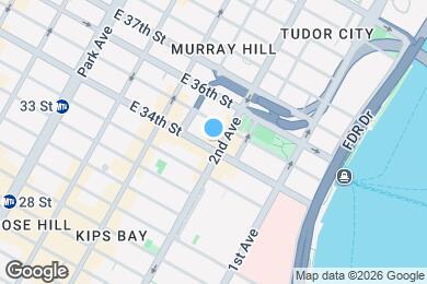 Map image of the property - 625 2nd Ave