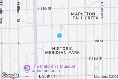 Map image of the property - 124 E 32nd St