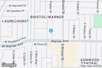 Map image of the property - Casa Pacifica Senior Apartment Homes