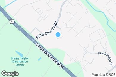 Map image of the property - 4206 Yaupon Ct