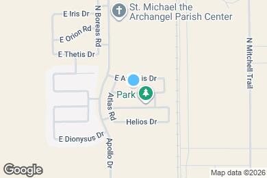 Map image of the property - 5954 E Demeter Dr
