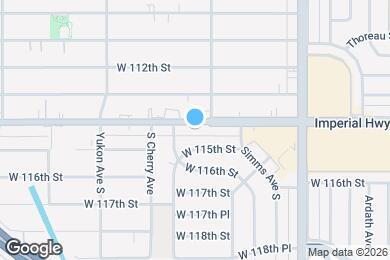 Map image of the property - 3344 W Imperial Hwy