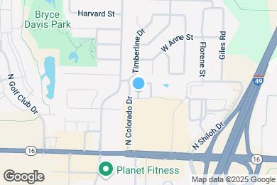 Map image of the property - 3226 W Montrail Pl