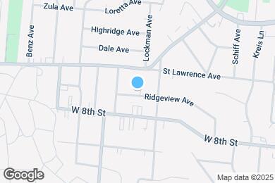 Map image of the property - 4430 Ridgeview Ave