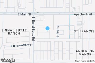 Map image of the property - 10904 E Azalea Ave
