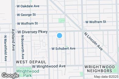 Map image of the property - 2733 N Wayne Ave