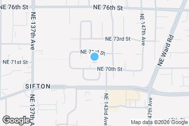 Map image of the property - 7007 NE 142nd Ct