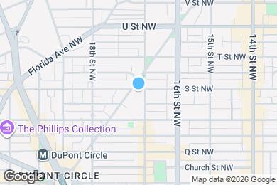Map image of the property - 1704 S St NW