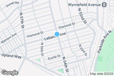 Map image of the property - 5400 Lebanon Ave