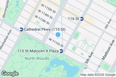 Map image of the property - West 112th Street