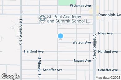 Map image of the property - 1693 Watson Ave