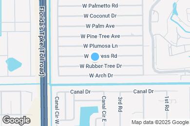 Map image of the property - 80 W Rubber Tree Dr