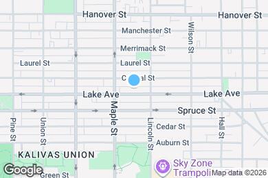 Map image of the property - 326 Lake Ave