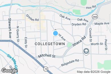 Map image of the property - 207-209 Delaware Ave