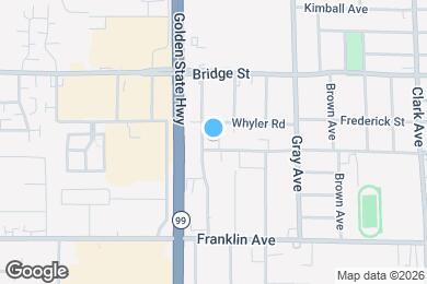 Map image of the property - 1221 B St