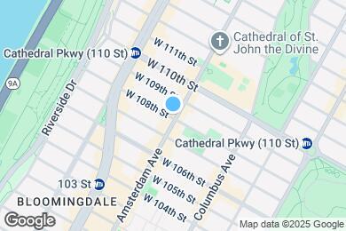 Map image of the property - 201 W 108th St