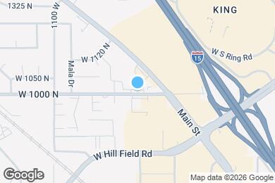 Map image of the property - 960 N Angel St
