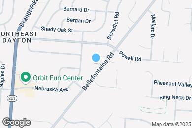 Map image of the property - 5481 Bellefontaine Rd