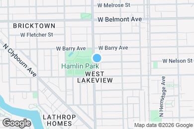 Map image of the property - 1949 W Nelson St