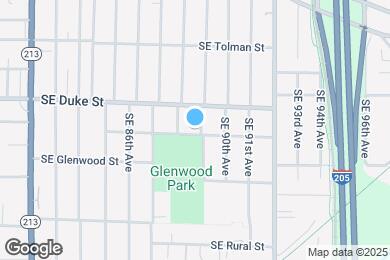 Map image of the property - 6541 SE 89th Ave