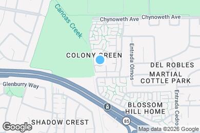 Map image of the property - 5486 Colony Field Dr