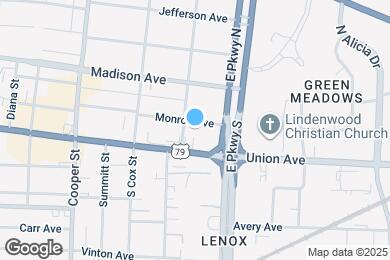 Map image of the property - 2289 Monroe Ave
