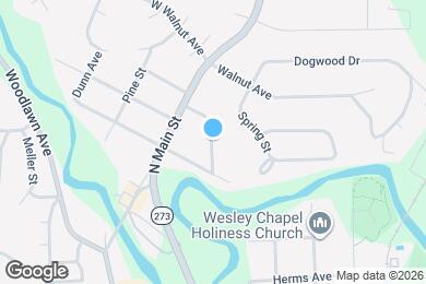Map image of the property - 406 Killian Ave