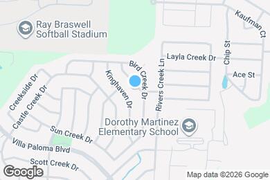 Map image of the property - 620 Fossil Creek Dr