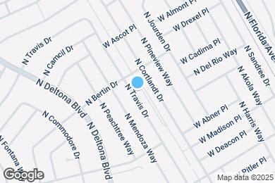 Map image of the property - 9313 N Travis Dr