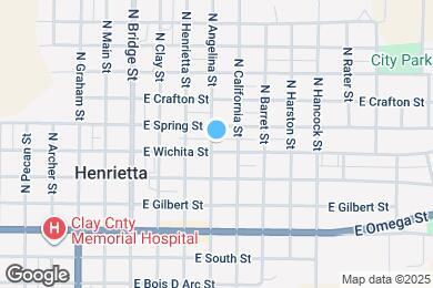 Map image of the property - 402 E Wichita St