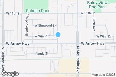 Map image of the property - 550 Silverwood Ave