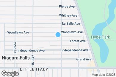 Map image of the property - 2490 Forest Ave