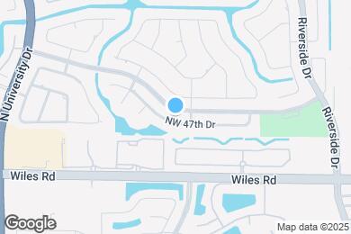 Map image of the property - 8645 NW 47th Dr