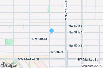Map image of the property - 5816 17th Ave NW