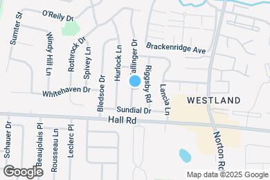 Map image of the property - 848 Wallinger Dr