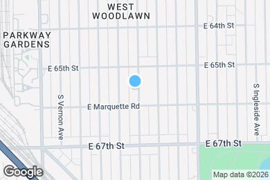 Map image of the property - 6530 S Champlain Ave