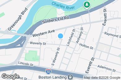 Map image of the property - 64 Waverly St